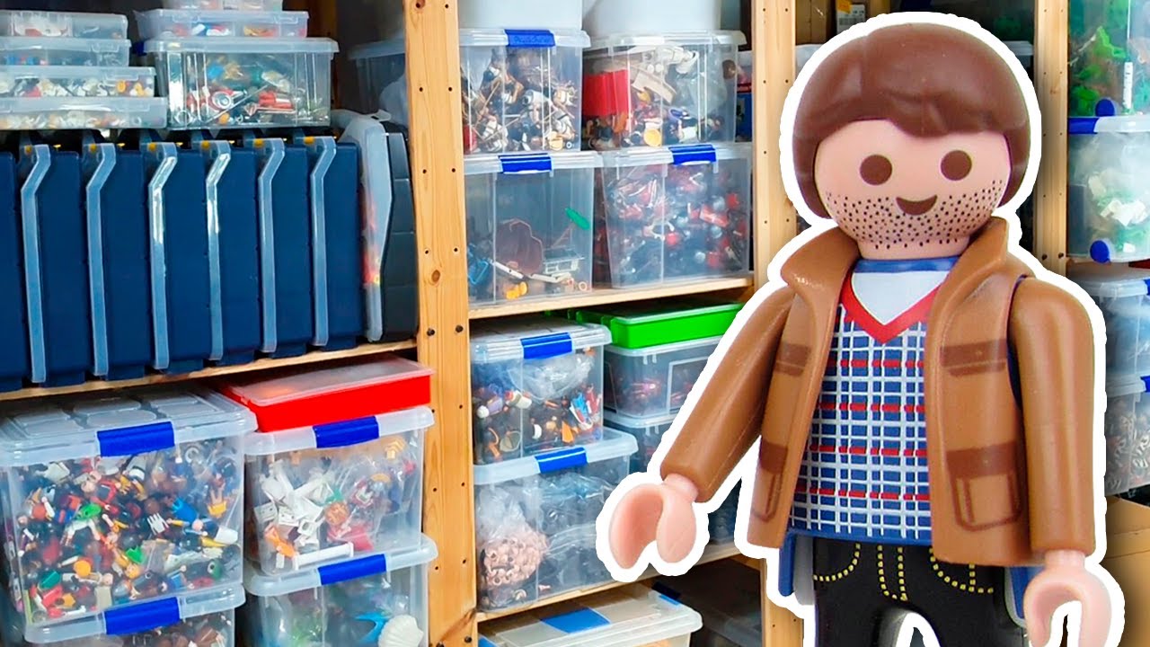 💙📦CÓMO ORGANIZAMOS nuestra COLECCIÓN DE PLAYMOBIL📦💙 CARYPE PLAYMOCUEVA