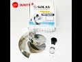 TAIWAN SUNITY - YV-CD -13/20 IMPELLER SOLAS for Yamaha 160mm Concord 2019 GP1800 PWC