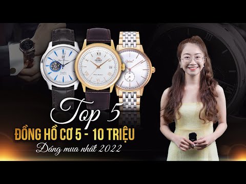 Video TOP 5 đồng hồ cơ 5 - 10 TRIỆU đáng mua nhất 2022 - youtube