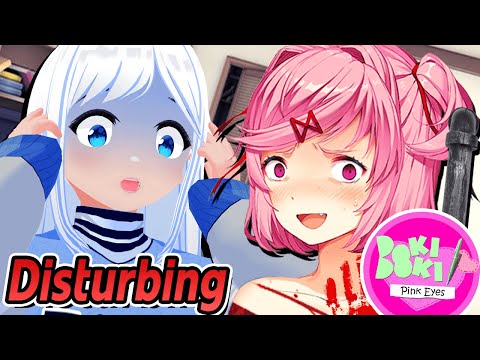 The MOST Disturbing Mod Ever Made (DDLC Mod) Pink Eyes
