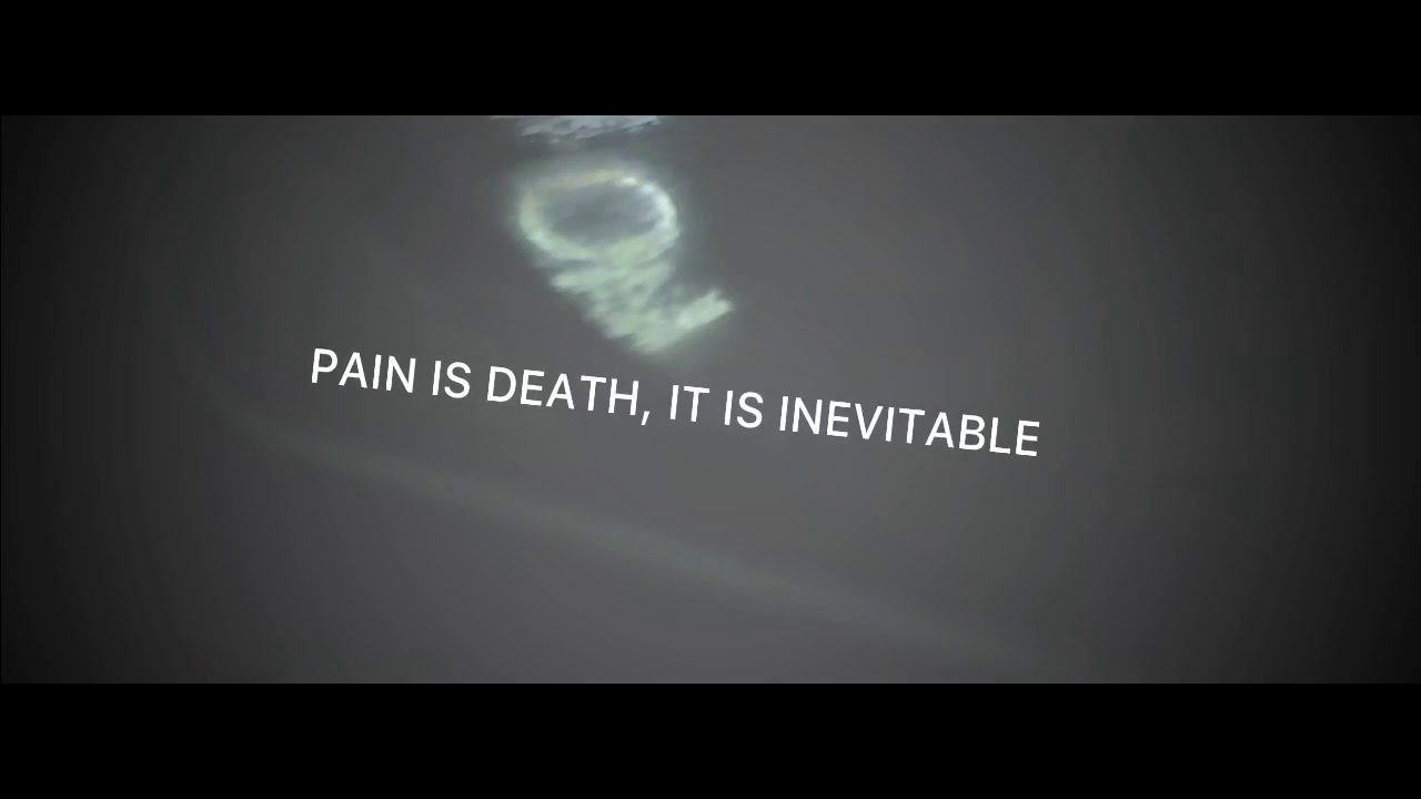 #1 // pain is death