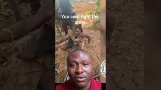 You can't fight the army #trending #army #latest