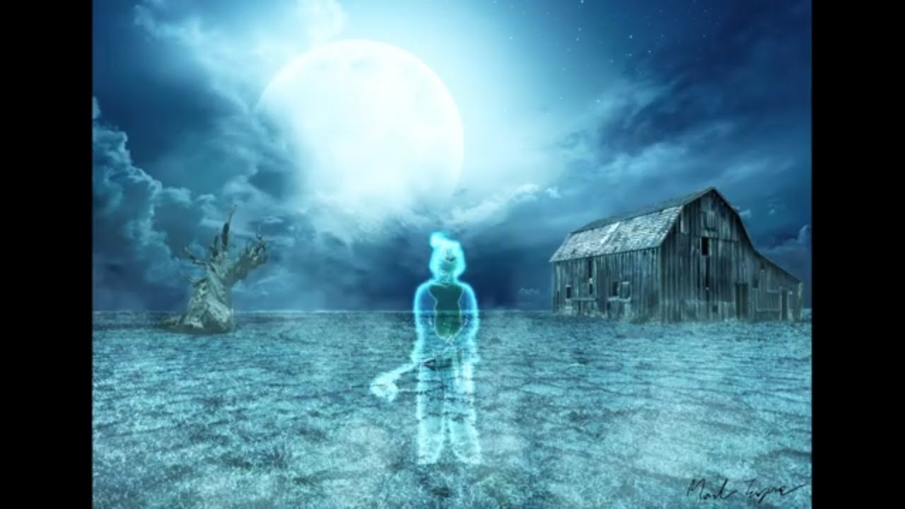 Photo manipulation - speed art depressive horror con Photoshop 2023 (più l'effetto fantasma)