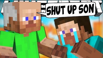 If Dads Took Over Minecraft