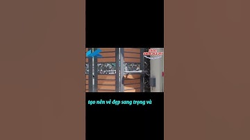 Ưu điểm vượt trội của cổng ốp gỗ 4 cánh #cổngtựđộng #nhadep #congtudong