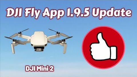DJI Mini 2 Update / Fly App 1.9.5