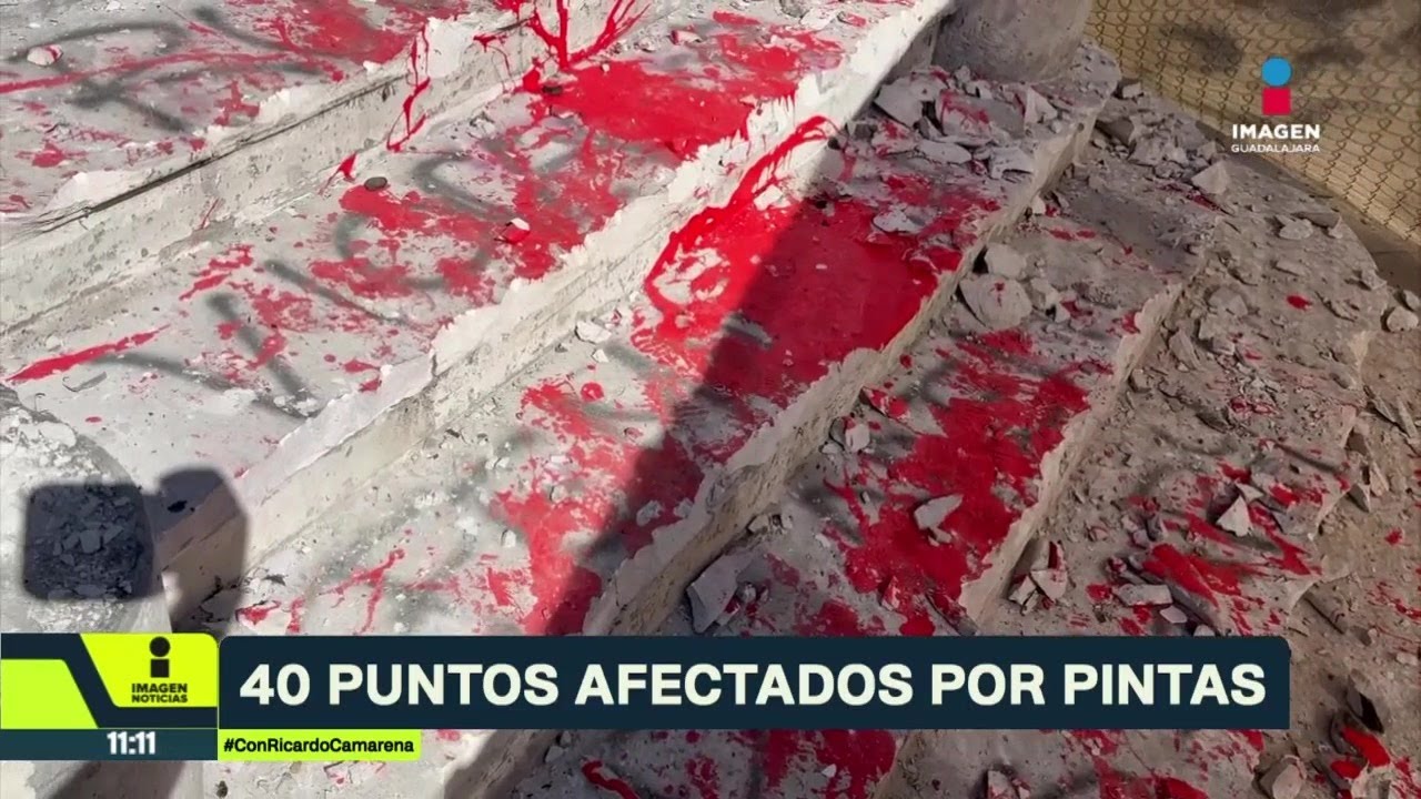 Autoridades contabilizan las afectaciones tras la marcha del 8M en Guadalajara | Noticias GDL