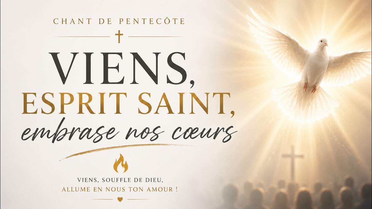 🕊️ Puissante louange de Pentecôte - Viens, Esprit Saint, embrase nos ...