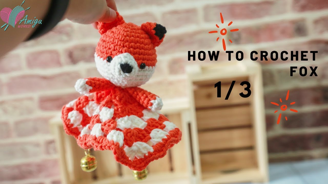 #170 | How To Crochet A Fox Amigurumi (1/3) | DIY Animal Amigurumi | Free Pattern | AmiguWorld