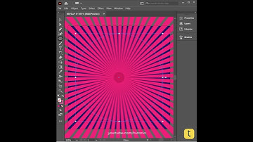 Vector Rays using Basic Shapes and Brush | Illustrator Tips and Tricks