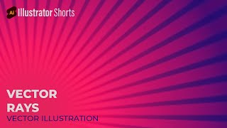 Vector Rays using Basic Shapes and Brush | Illustrator Tips and Tricks