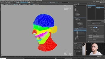 14 Facial Data-Centric Rigging: 02b Proportions Rig skinning