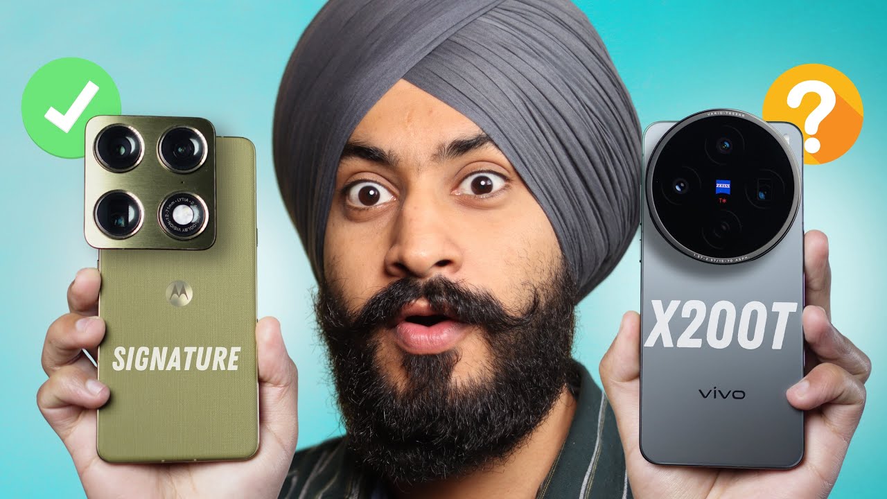 Most Complete Phone For You! - vivo X200T vs moto Signature