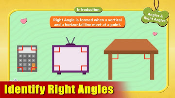 G3 - Module 25 - Introduction 2 - Identify Right Angles | Appu Series | Grade 3 Math Learning