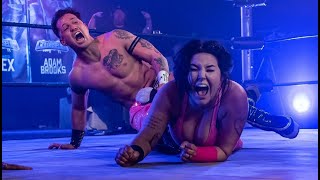Female wrestlers tap out to men | Intergender wrestling(2)