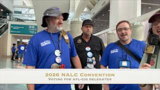 Day 2. 2026 NALC Convention - Vote for AFL-CIO Delegates
