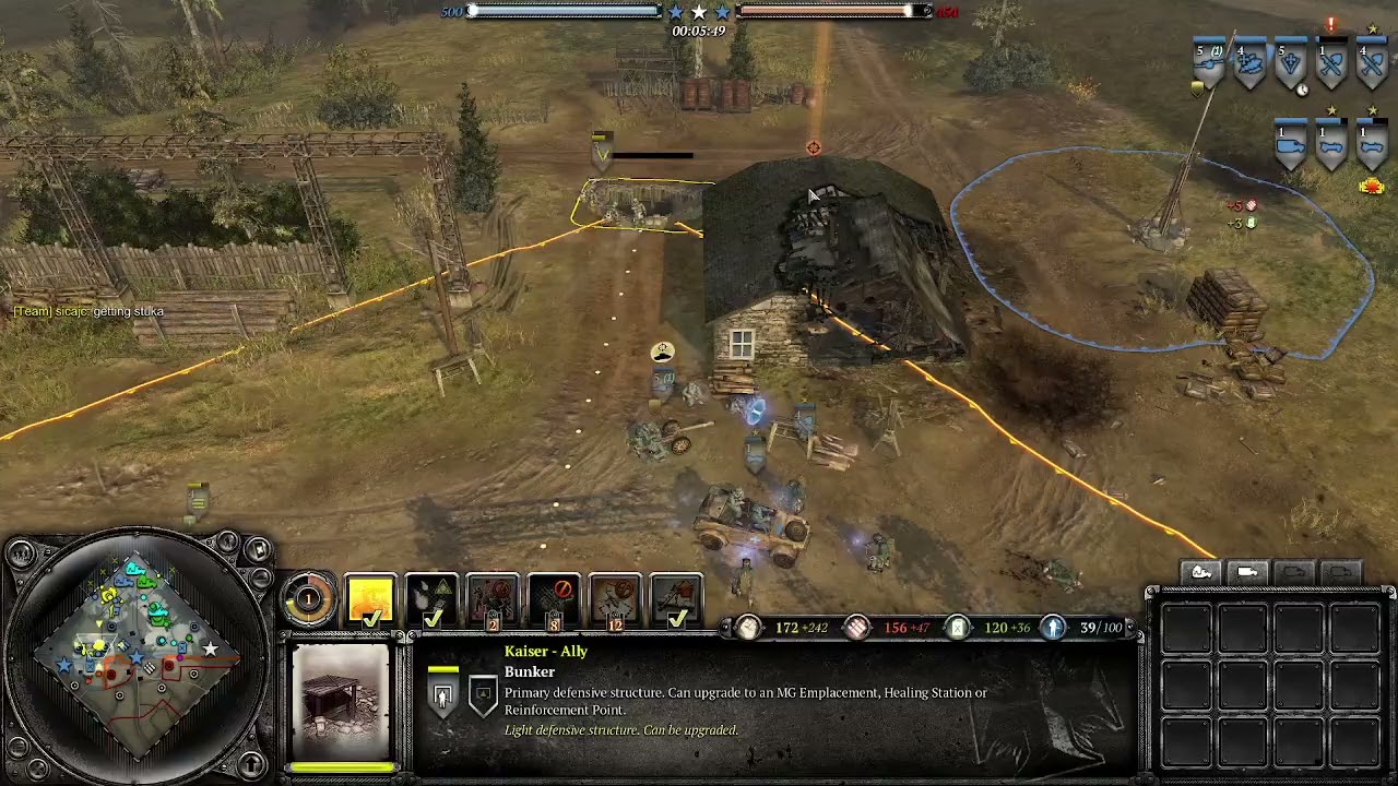 On the road to TOP RANK[4v4]  lvl 11| Company Of Heroes 2 Axis Ranked Match  300 - with teammate