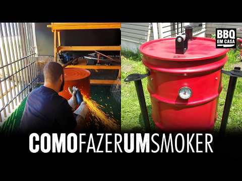 COMO FAZER UM SMOKER - PROJETO UDS - PARTE 1 DE 3