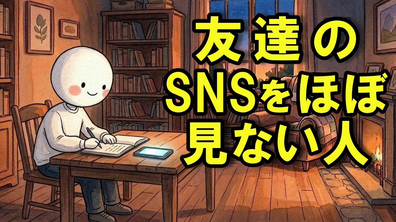 sns しない 人 賢い