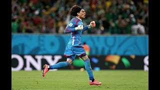 Brasil vs Mexico World Cup 2014 ● Guillermo Ochoa Saves