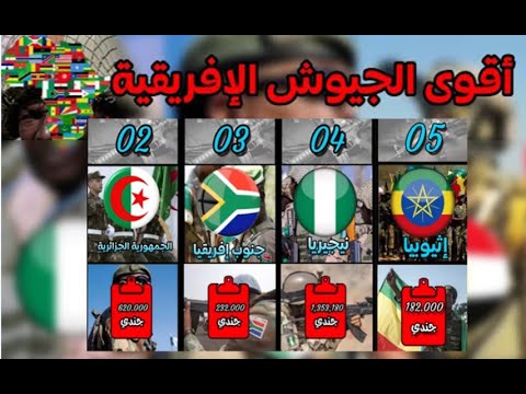 ترتيب الجيوش الإفريقية من حيث القوة 2023
