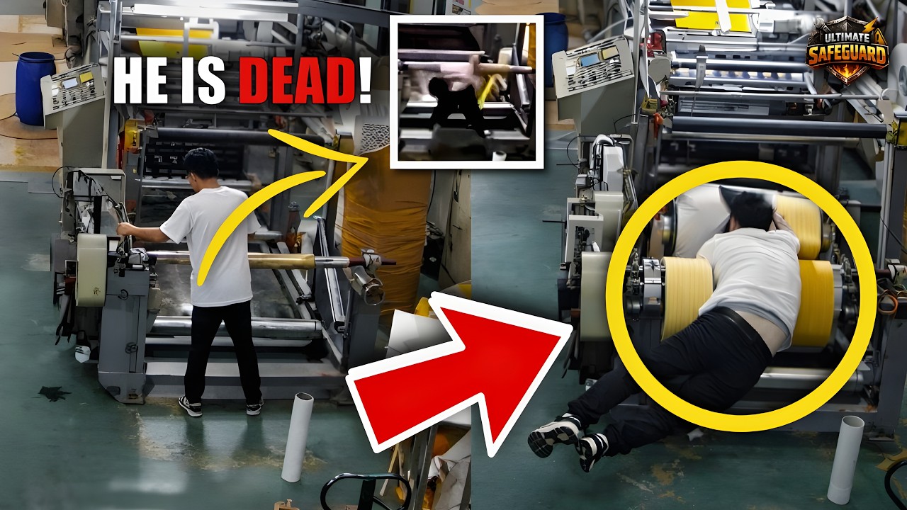 Most Dangerous Industrial Fails Caught on Camera - YouTube