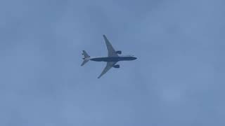british 777-200er takeoff san diego flyby my house over 10000 ft
