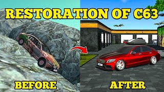 Restoration Of Abandoned Mercedes C63 | Car Simulator 2 | New Update  screenshot 4