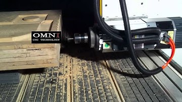 OMNI 4 AXIS CNC Router Process Wood Material.rmvb