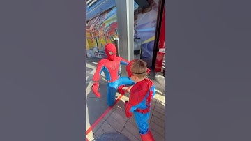 Let’s Meet Spider-Man at Avengers Campus! #spiderman #disneyparks #avengerscampus