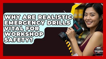 Why Are Realistic Emergency Drills Vital For Workshop Safety? - ToolBench Pros