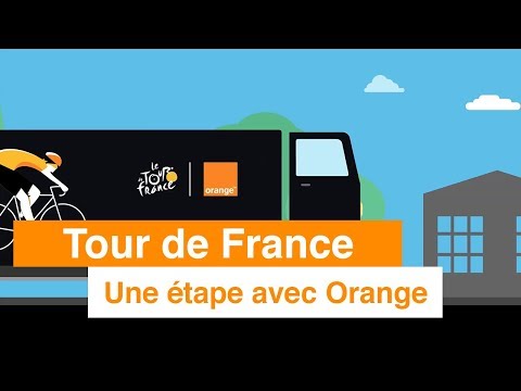 Tour de France - Une étape du Tour de France avec Orange