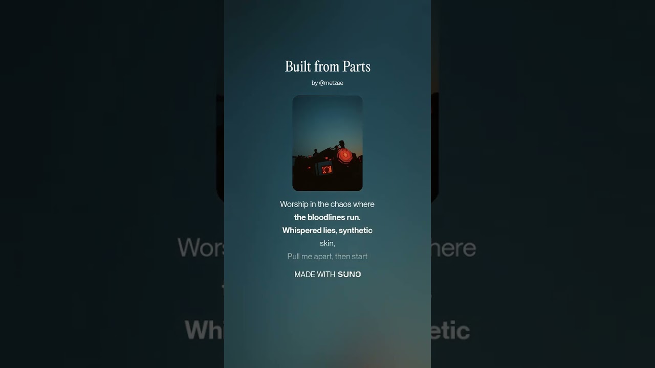 Built from Parts