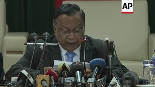 Bangladesh FM says Myanmar needs to solve Rohingya crisis