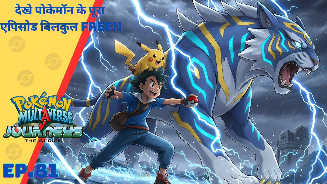 Pokémon Multiverse journeys episode- 81 | Ash Create his new Team to sve earth |  Pokémon Hindi