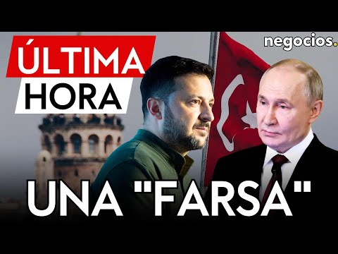 &Uacute;LTIMA HORA | Zelensky considera una "farsa" la delegaci&oacute;n rusa en Turqu&iacute;a tras la ausencia de Putin