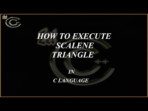 EXECUTE SCALENE TRIANGLE BY GIVEN INPUT | Program with output | Easy learning guide | LETC CODING