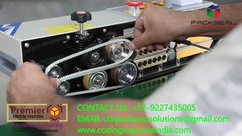 HOW TO CHANGE TEFLON BELT / TIMMING BELT FOR CONTINOUS BAND SEALER,  BAG SEALING MACHINE