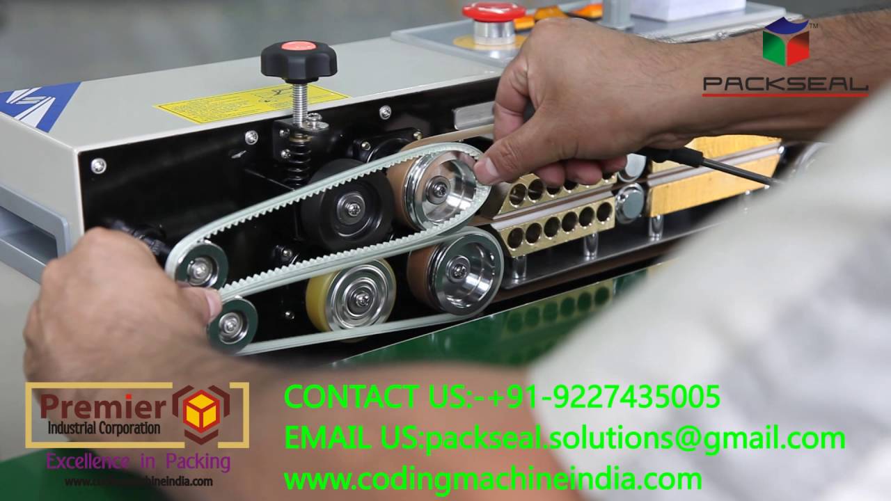 HOW TO CHANGE TEFLON BELT / TIMMING BELT FOR CONTINOUS BAND SEALER, BAG SEALING MACHINE YouTube