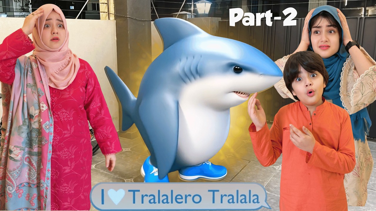 Why We Gave Shaheer To Tralalero Tralala Shark? Osman Se Dosti Ho Gai Part-2 | Rida Naqqash Extra