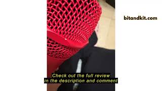 Review SE Electronics V7-RED Studio Grade Handheld Microphone Supercardioid, Red