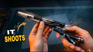 I Built a Mini Shotgun Using Only Pens