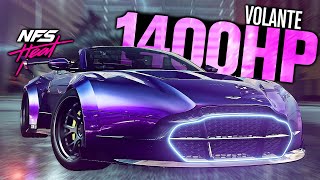 Need for Speed HEAT - FULL Aston Martin DB11 Volante 1400HP  Customization! (Black Market DLC)