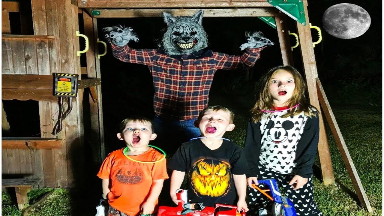 Скрытая атака оборотня 2! Битва с нерфом против зверя! Сезон 1, серия 2