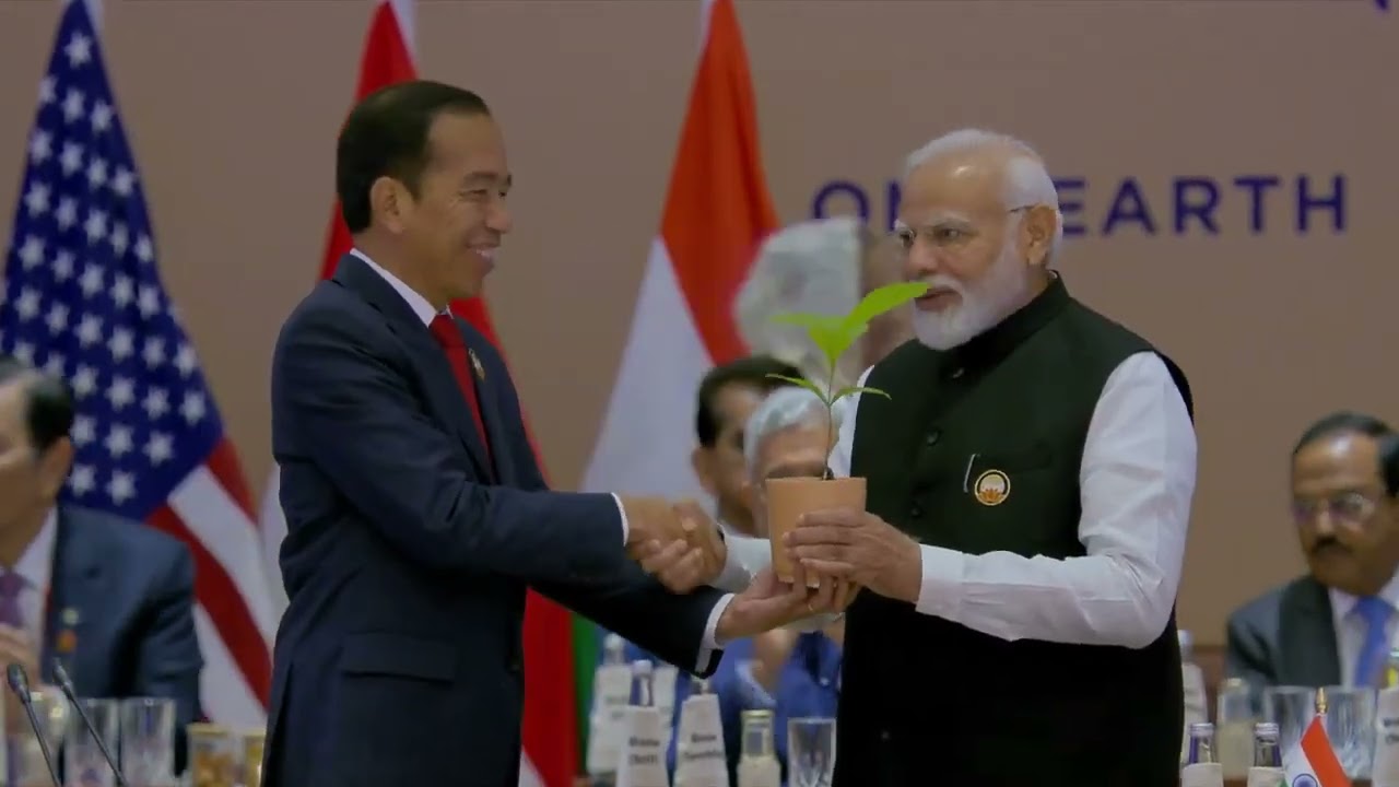 Green Diplomacy in Action: Indonesia and Brazil Presidents Give Saplings to PM Modi