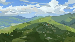 timelapse #2: View of Longwa, Nagaland