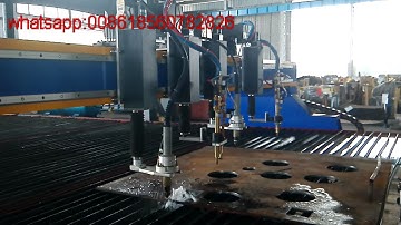 Jcut plasma and flame cutting machine video1