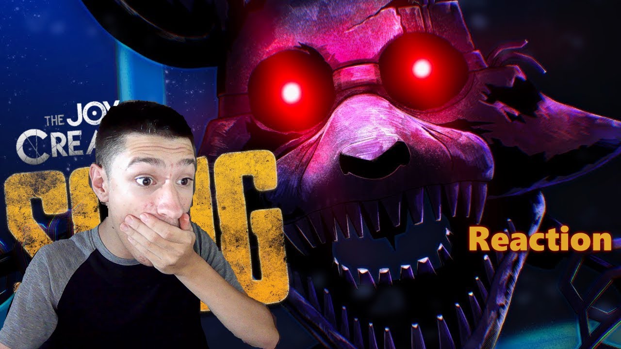 Swaggy's Here| Reaction to JOY OF CREATION SONG "No Joy" (FNAF Anniversary)