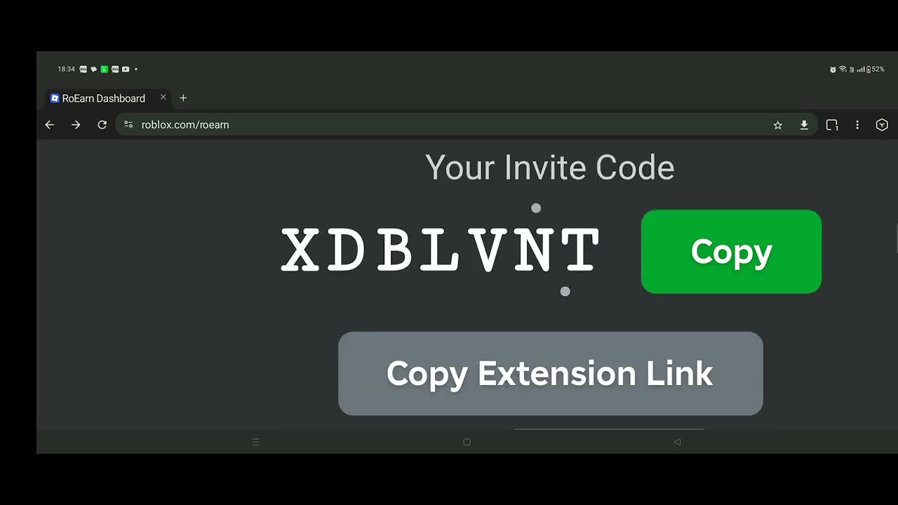 Code Roearn nhận RB free