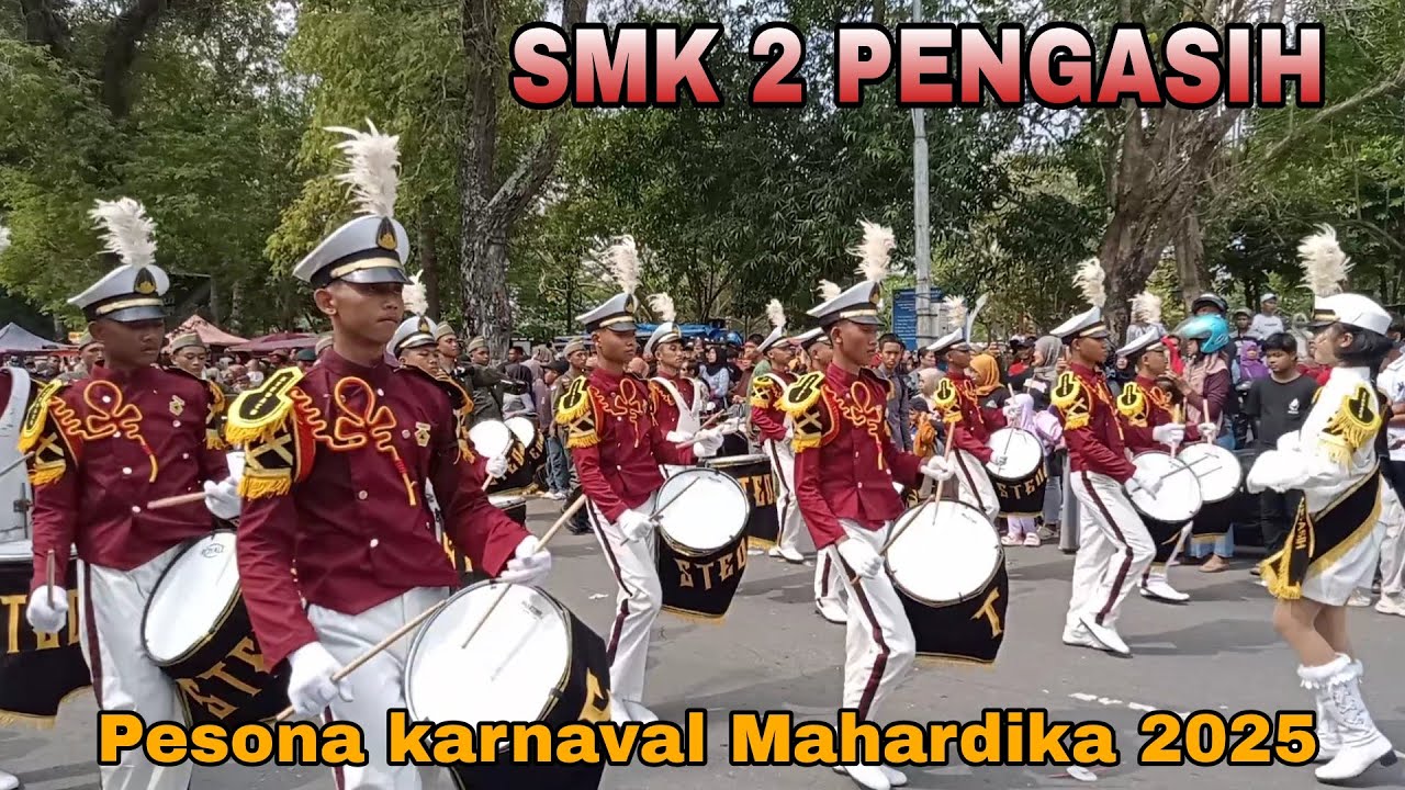 🔴 PENAMPILAN KARNAVAL DRUMBAND SMK 2 PENGASIH 